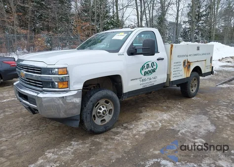 2016 Chevrolet Silverado 2500Hd Wt z USA, uszkodzony, nr VIN 1GC0KUEG2GZ104048